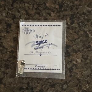 Pampered Chef Silver Recognition Pin